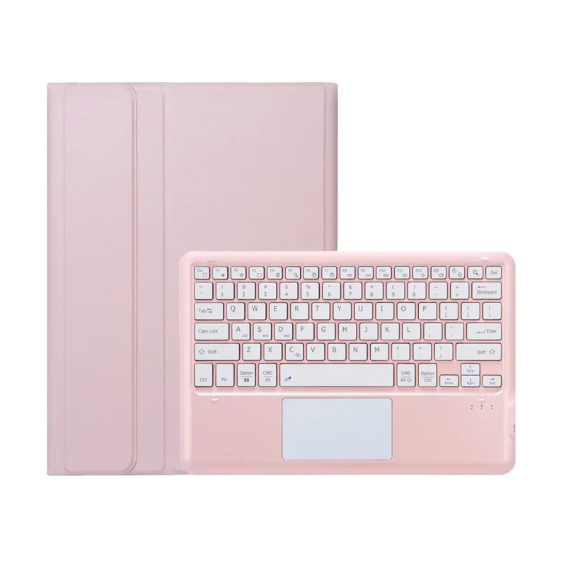 AH29-A For Honor Pad 10 Detachable Touchpad Bluetooth-Compatible Keyboard Leather Tablet Case - Pink