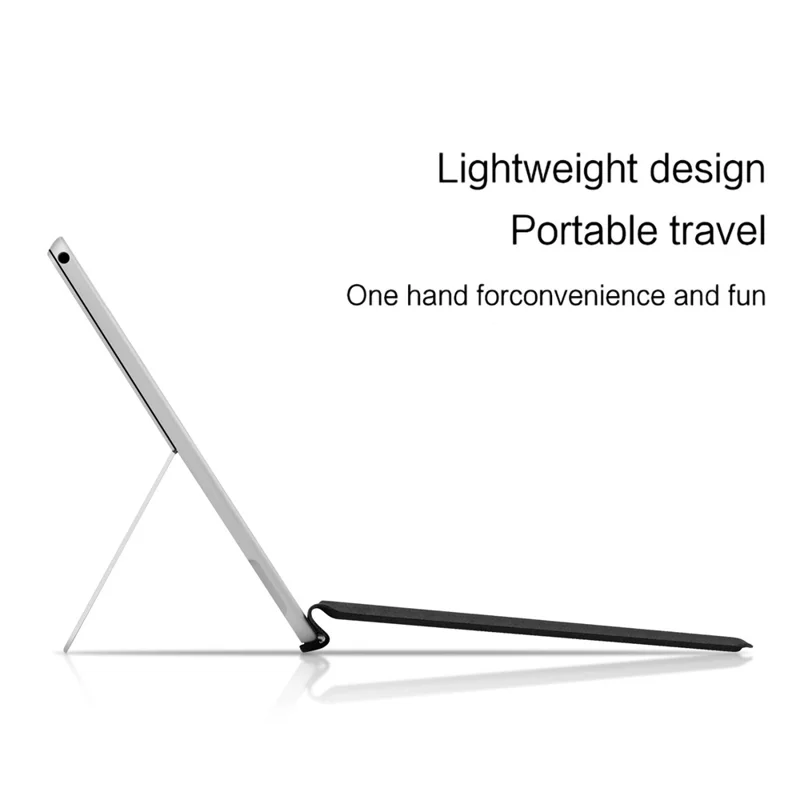 For Microsoft Surface Pro 11 / 10 / 9 / 8 Rechargeable Magnetic Bluetooth-compatible Wireless Keyboard with Backlit