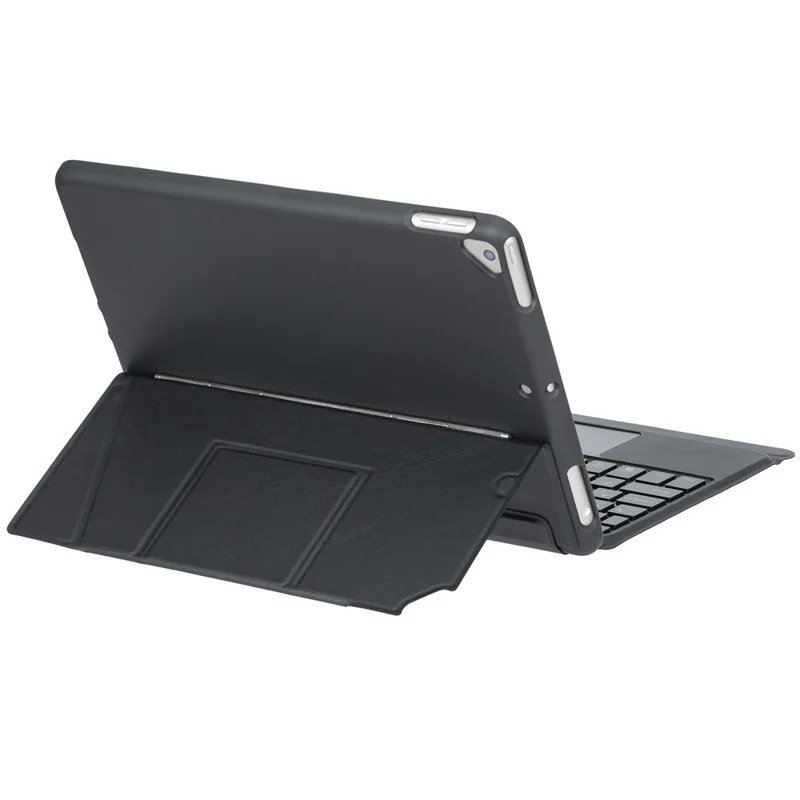 Capa de Teclado Compatível com Bluetooth para iPad 10.2 (2021) / (2020) / (2019) / iPad Air 10.5 polegadas (2019) / iPad Pro 10.5 polegadas (2017) com Suporte - Preto