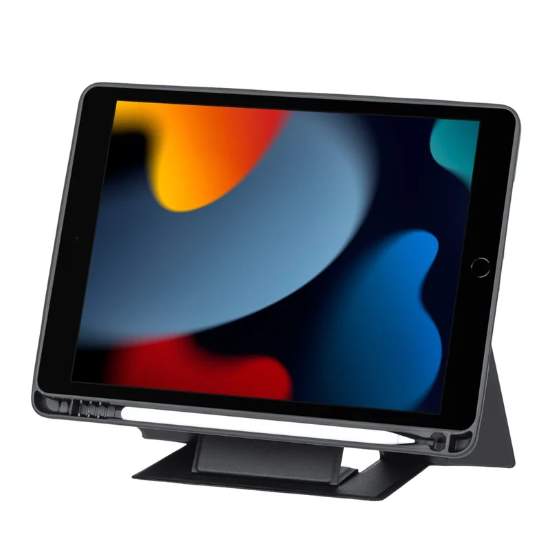 Capa de Teclado Compatível com Bluetooth para iPad 10.2 (2021) / (2020) / (2019) / iPad Air 10.5 polegadas (2019) / iPad Pro 10.5 polegadas (2017) com Suporte - Preto