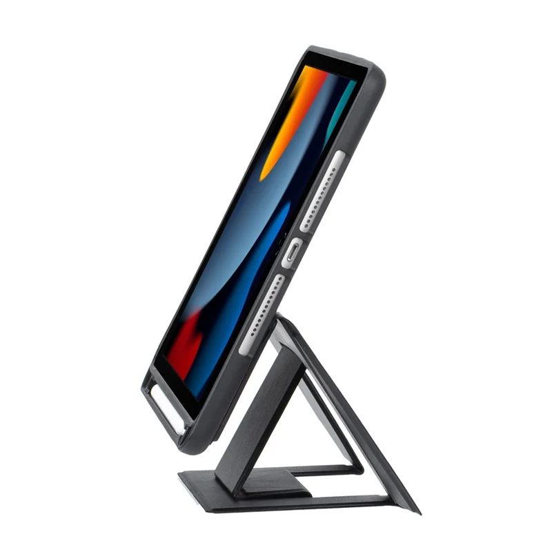 Capa de Teclado Compatível com Bluetooth para iPad 10.2 (2021) / (2020) / (2019) / iPad Air 10.5 polegadas (2019) / iPad Pro 10.5 polegadas (2017) com Suporte - Preto