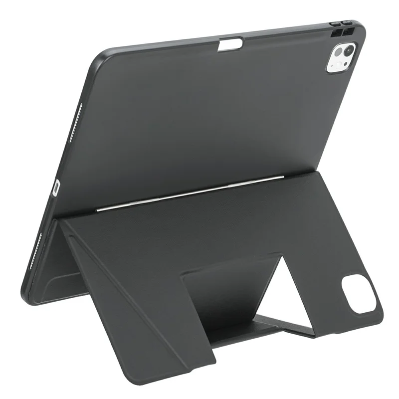 Étui support compatible Bluetooth pour iPad Air 13 (2025) / (2024) / iPad Pro 12.9 (2022) / (2021) / (2020) / (2018) - Noir