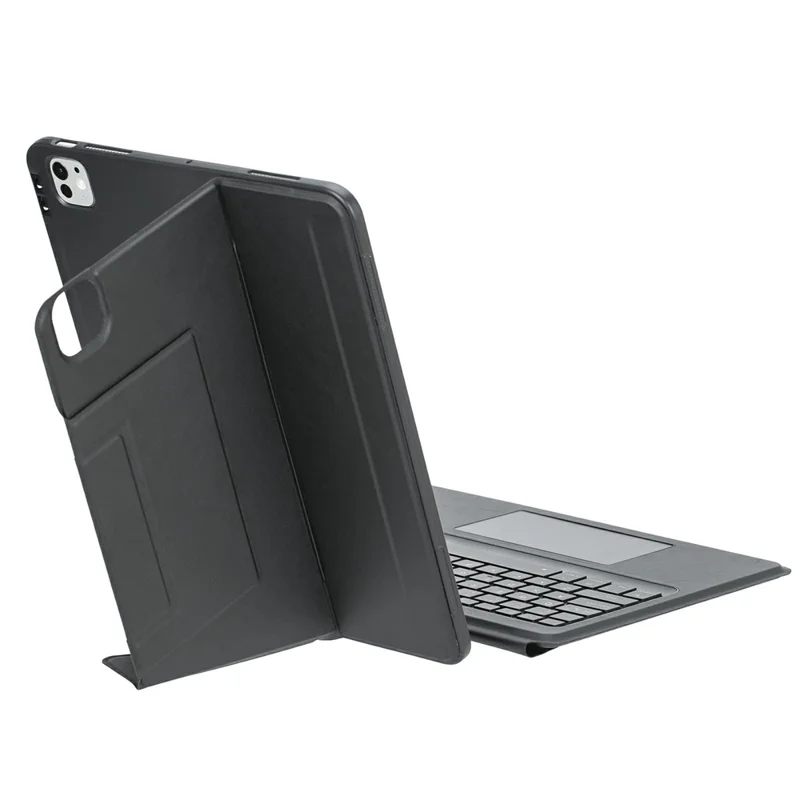 Étui support compatible Bluetooth pour iPad Air 13 (2025) / (2024) / iPad Pro 12.9 (2022) / (2021) / (2020) / (2018) - Noir
