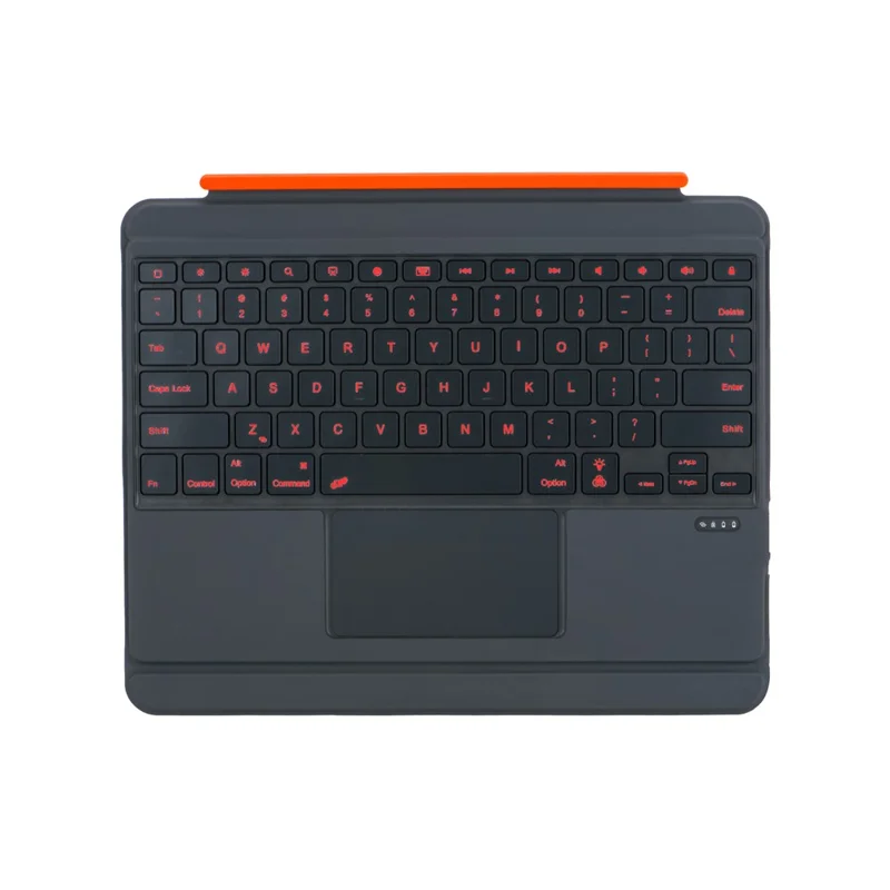 Funda de teclado magnético extraíble con soporte giratorio para iPad Air 13 (2025) / (2024) / iPad Pro 12.9 (2022) / (2021) / (2020) / (2018)
