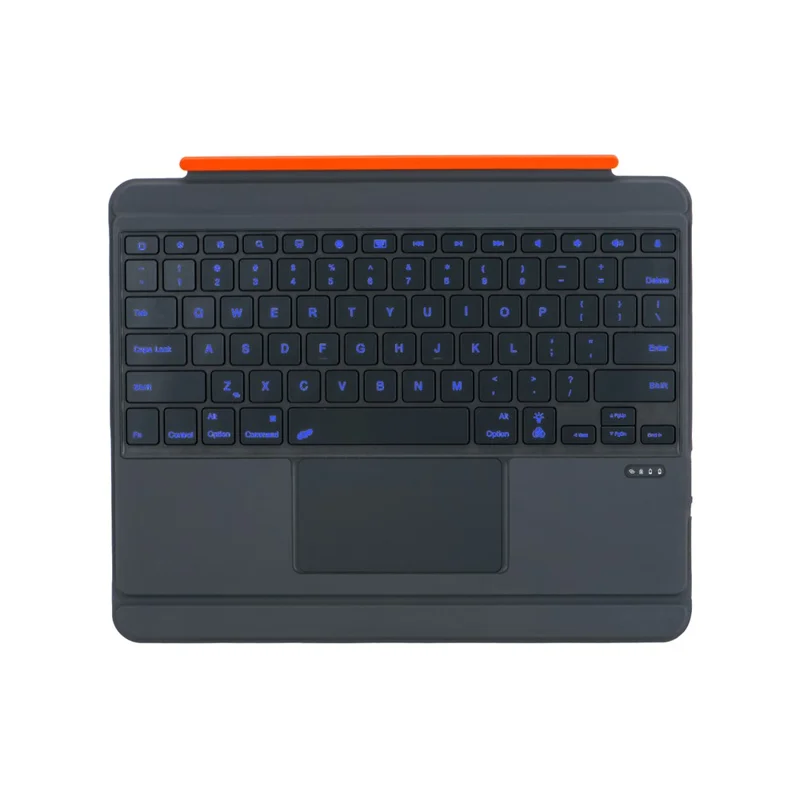Funda de teclado magnético extraíble con soporte giratorio para iPad Air 13 (2025) / (2024) / iPad Pro 12.9 (2022) / (2021) / (2020) / (2018)