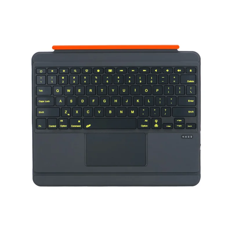 Funda de teclado magnético extraíble con soporte giratorio para iPad Air 13 (2025) / (2024) / iPad Pro 12.9 (2022) / (2021) / (2020) / (2018)
