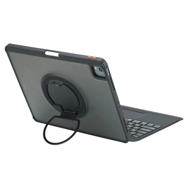 Funda de teclado magnético extraíble con soporte giratorio para iPad Air 13 (2025) / (2024) / iPad Pro 12.9 (2022) / (2021) / (2020) / (2018)
