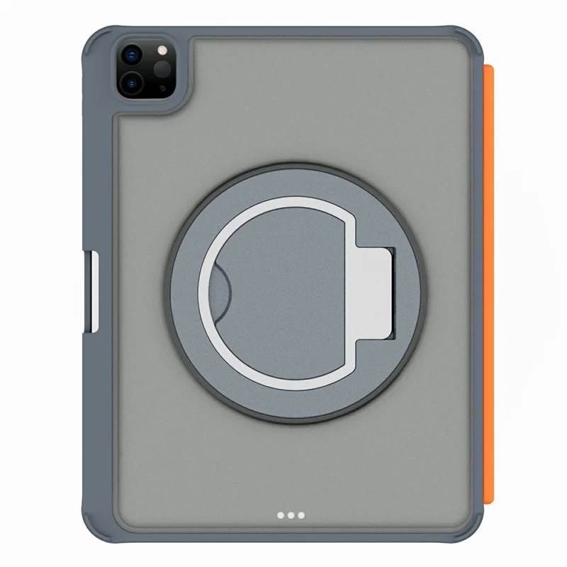 Funda de teclado 3607 para iPad (2025) / iPad 10,9 (2022) / iPad Air 11 (2024) / (2025) / iPad Pro 11 (2018) / (2020) / (2021) / (2022) / iPad Air (2020) / (2022) - Gris