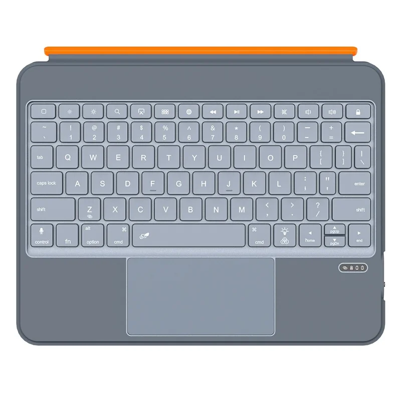 Funda de teclado 3607 para iPad (2025) / iPad 10,9 (2022) / iPad Air 11 (2024) / (2025) / iPad Pro 11 (2018) / (2020) / (2021) / (2022) / iPad Air (2020) / (2022) - Gris