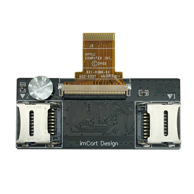 Für iPod Classic OEM Dual TF-Kartenadapter-Platine (ohne Logo)