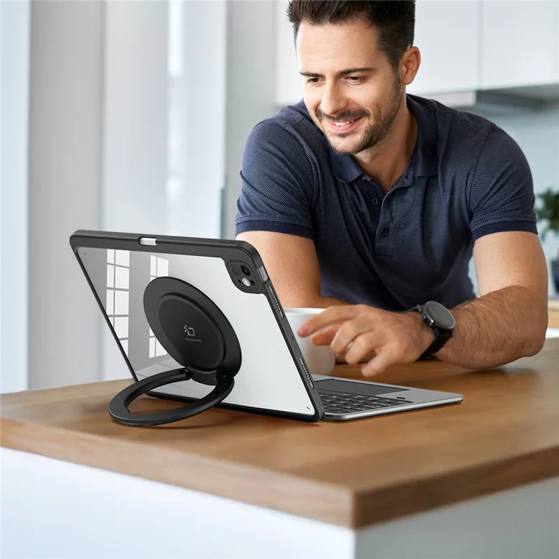 DUX DUCIS VK-Serie für iPad Pro 11 (2024) Abnehmbares Tastaturetui mit Ständer und Touchpad