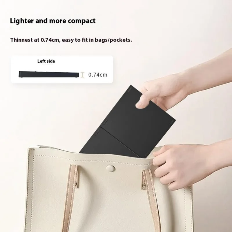 B089 Wireless Keyboard Mouse Set Foldable Mini Bluetooth-Compatible Keyboard for Tablet Laptop