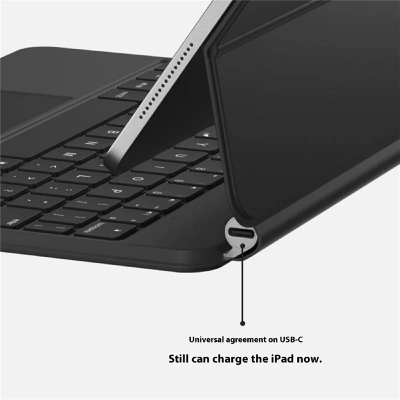 C109 Magic Keyboard Case for iPad Air 11 (2024) / Air (2020) / Air (2022) / iPad Pro 11 (2022) / (2021) / (2020) / (2018) with Backlit