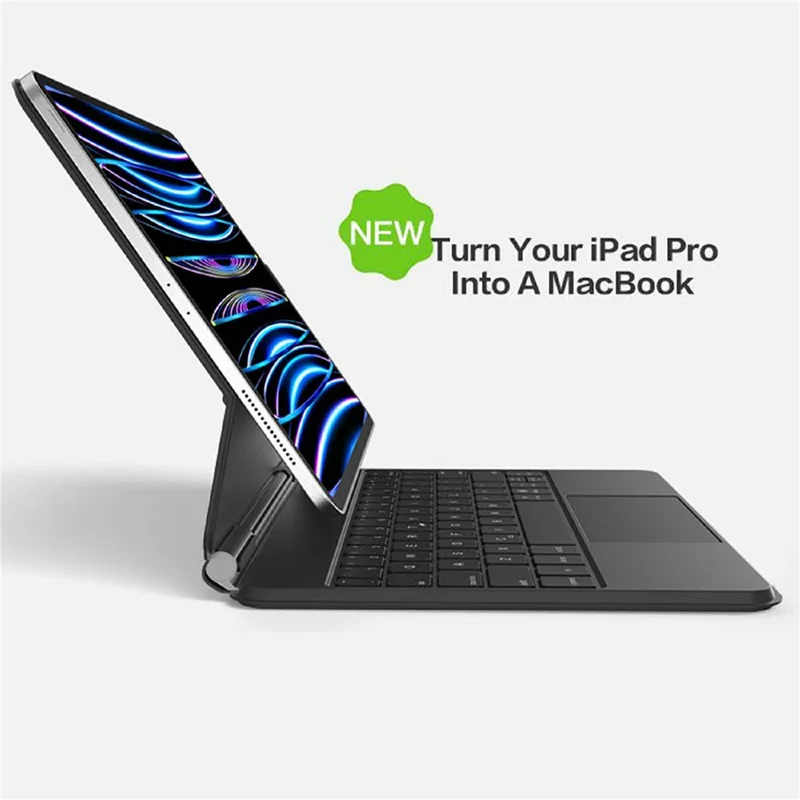 C109 Magic Keyboard Case for iPad Air 11 (2024) / Air (2020) / Air (2022) / iPad Pro 11 (2022) / (2021) / (2020) / (2018) with Backlit