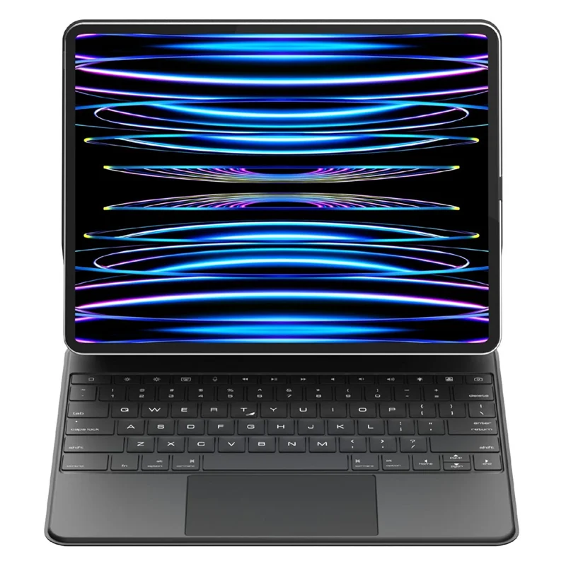 C129 Magic Keyboard Case for iPad Air 13 (2024) / iPad Pro 12.9 (2022) / (2021) / (2020) with Backlit