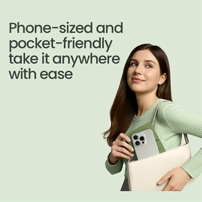 NILLKIN Cube Pocket-toetsenbord Opvouwbaar Bluetooth-toetsenbord met Touchpad voor iPad Android Windows - Groen