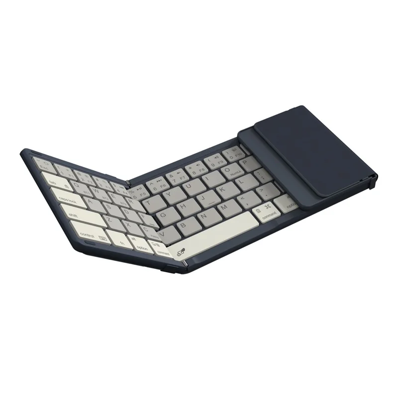 NILLKIN Cube Pocket Keyboard Foldable Bluetooth-Compatible Keyboard with Touchpad for iPad Android Windows - Dark Blue