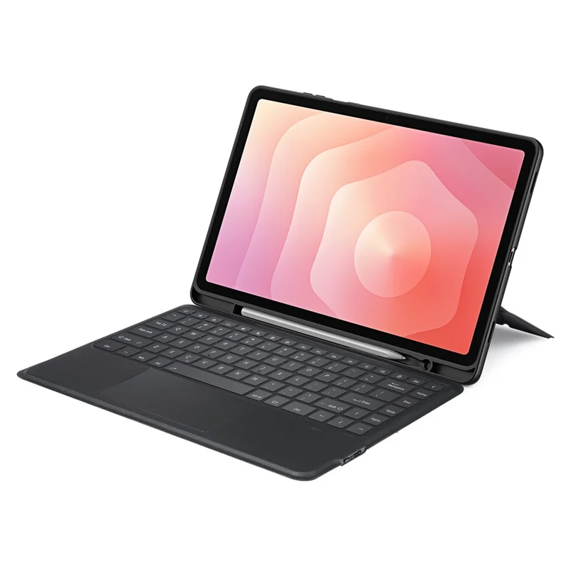 DUX DUCIS DK Series para Samsung Galaxy Tab S11 Teclado Compatível com Bluetooth (Inglês) com Capa de Tablet de Couro