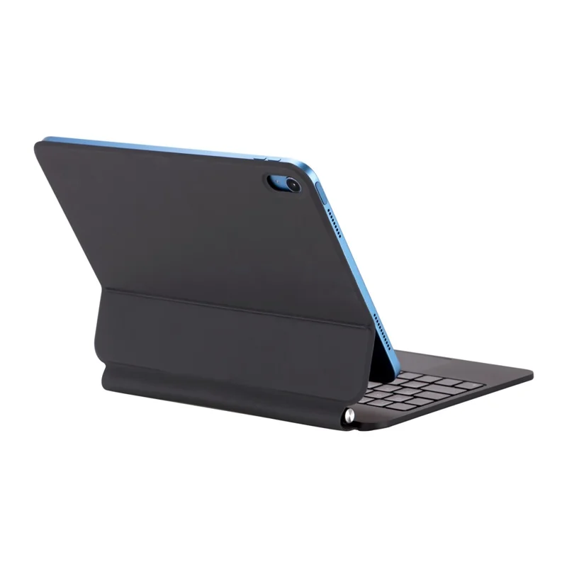 Keyboard Case For iPad (2025) / iPad 10.9 (2022) Magic-Style Keyboard Floating Cantilever Stand with Backlit - Black