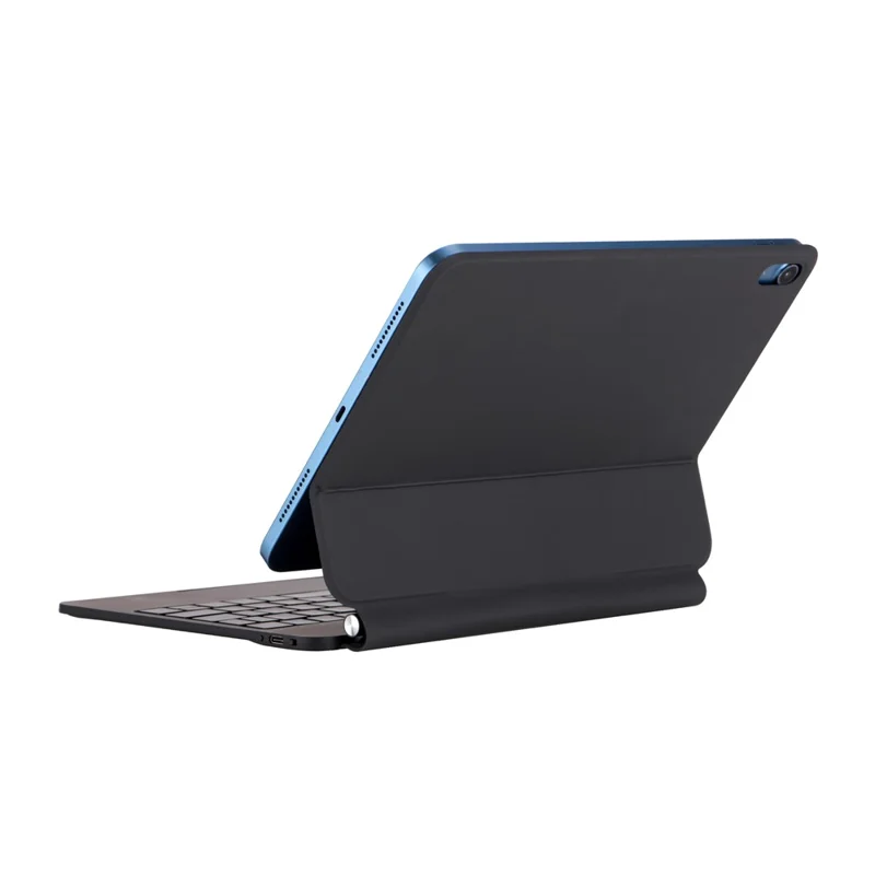 Keyboard Case For iPad (2025) / iPad 10.9 (2022) Magic-Style Keyboard Floating Cantilever Stand with Backlit - Black