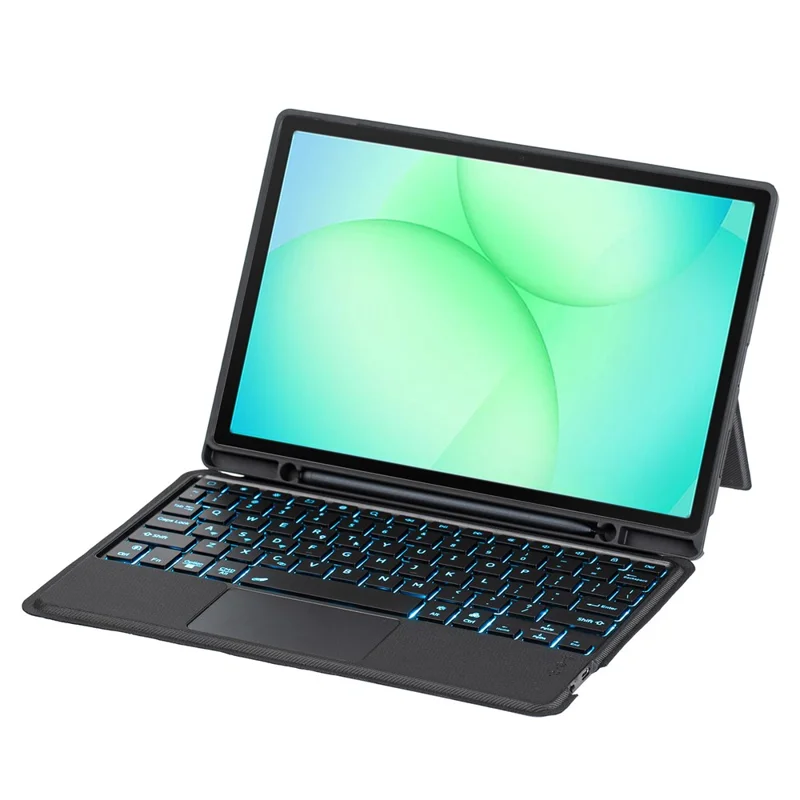 T240B-AS For Samsung Galaxy Tab A11+ X310 / X315 / X236 Detachable Wireless Keyboard Case with Touchpad / Backlit