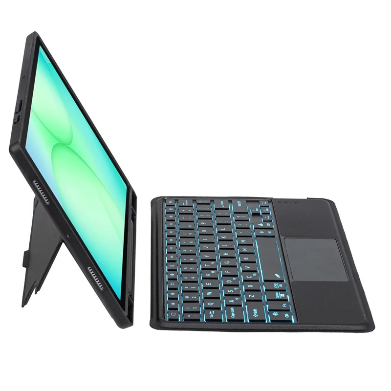 T240B-AS For Samsung Galaxy Tab A11+ X310 / X315 / X236 Detachable Wireless Keyboard Case with Touchpad / Backlit