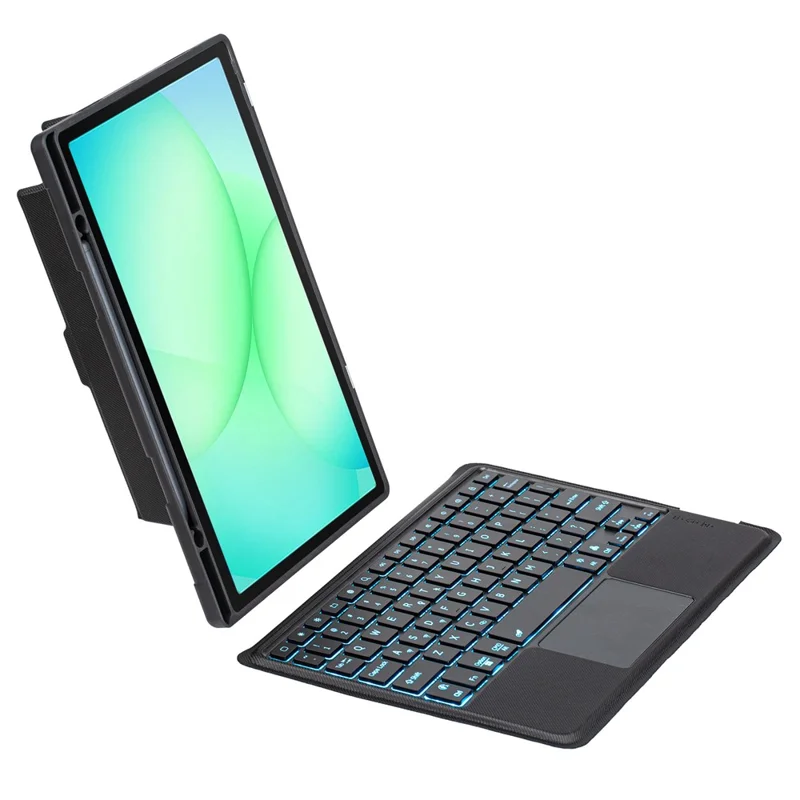 T240B-AS For Samsung Galaxy Tab A11+ X310 / X315 / X236 Detachable Wireless Keyboard Case with Touchpad / Backlit