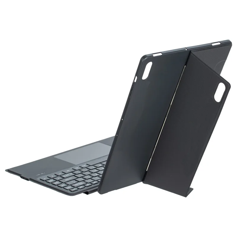 T930B-AS For Samsung Galaxy Tab S11 Ultra Detachable Bluetooth-compatible Keyboard Stand Case with Touchpad and Backlit