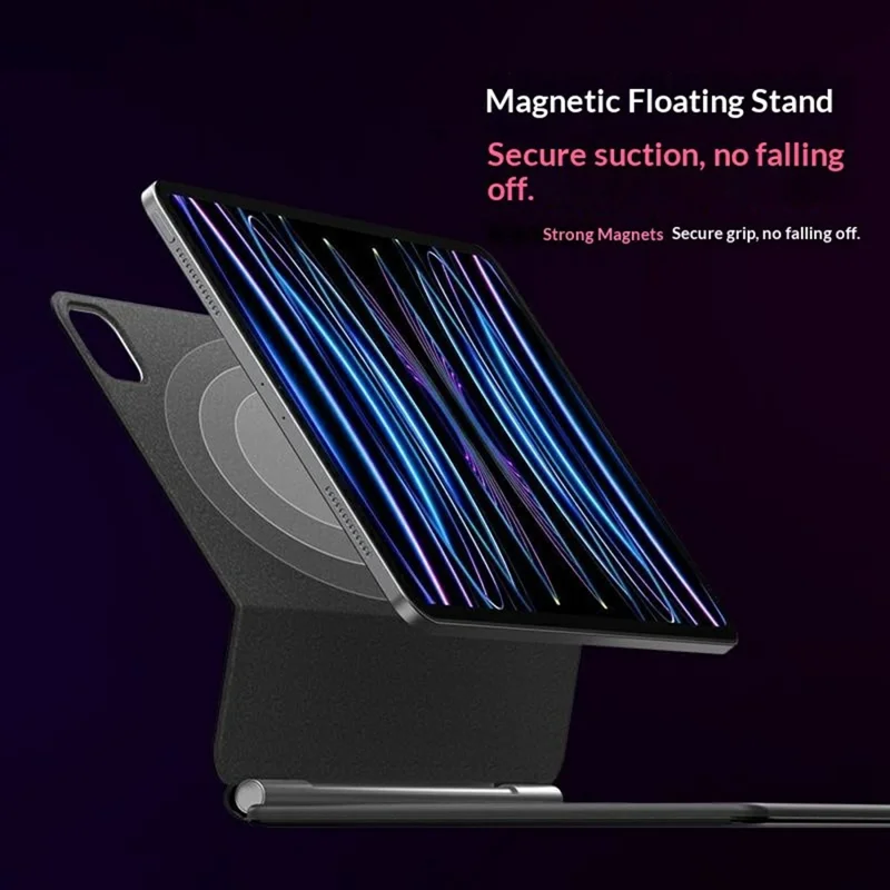 WR237 Magnetic Keyboard Case for iPad Air 11 (2025) / (2024) / Pro 11 (2022) / (2021) / (2020) / (2018) / Air (2022) / (2020) Tablet Cover