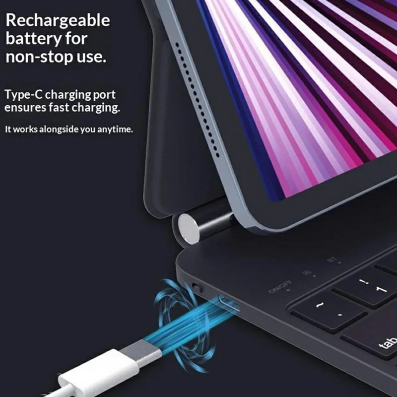 WR237 Magnetic Keyboard Case for iPad Air 11 (2025) / (2024) / Pro 11 (2022) / (2021) / (2020) / (2018) / Air (2022) / (2020) Tablet Cover