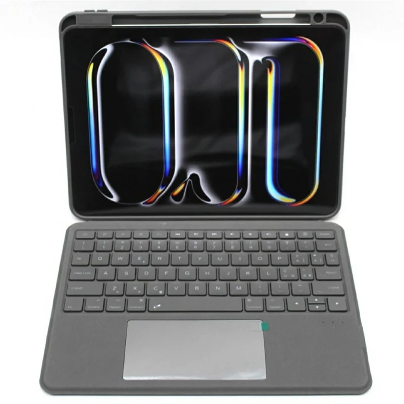 WR303 per iPad Air 11 (2024) / Pro 11 (2024) Custodia Tastiera Magnetica con Retroilluminazione / Touchpad, Cover per Tablet Rimovibile