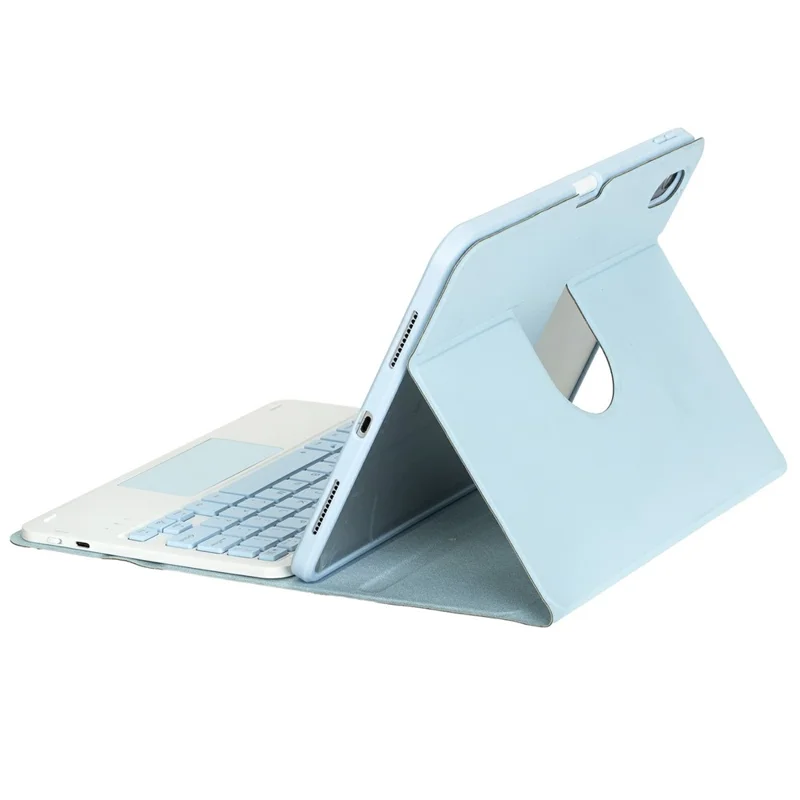 L13B-AS For iPad Pro 11 (2025)  /  (2024) Keyboard Case with Touchpad  /  Backlit Wireless Detachable Folio Keyboard Cover - Baby Blue