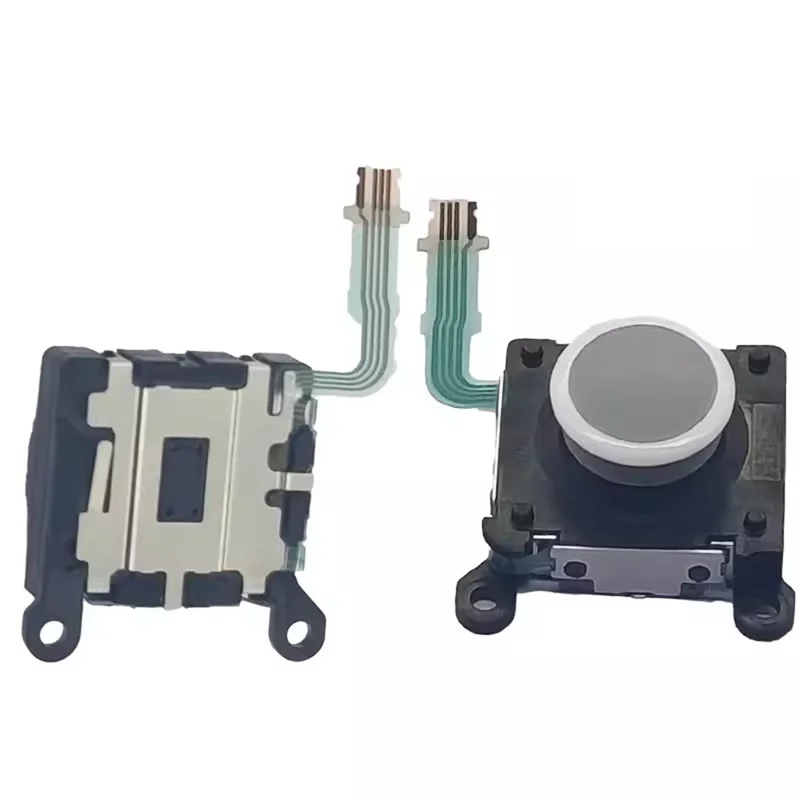 Ersatz-3D-Analog-Steuerknüppel (ohne Logo) für Sony PlayStation Vita 2000-Konsole, weiß