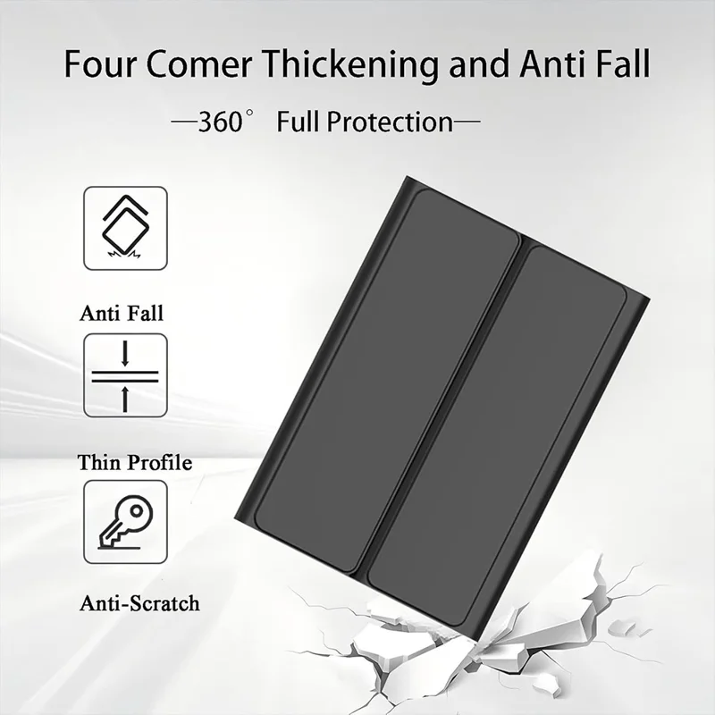 Bluetooth-compatible Keyboard for Lenovo Idea Tab / M11 / K11 (TB336FU / TB330FU) Detachable Keyboard Case with Mouse