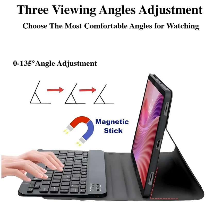 Bluetooth-compatible Keyboard for Lenovo Idea Tab / M11 / K11 (TB336FU / TB330FU) Detachable Keyboard Case with Mouse