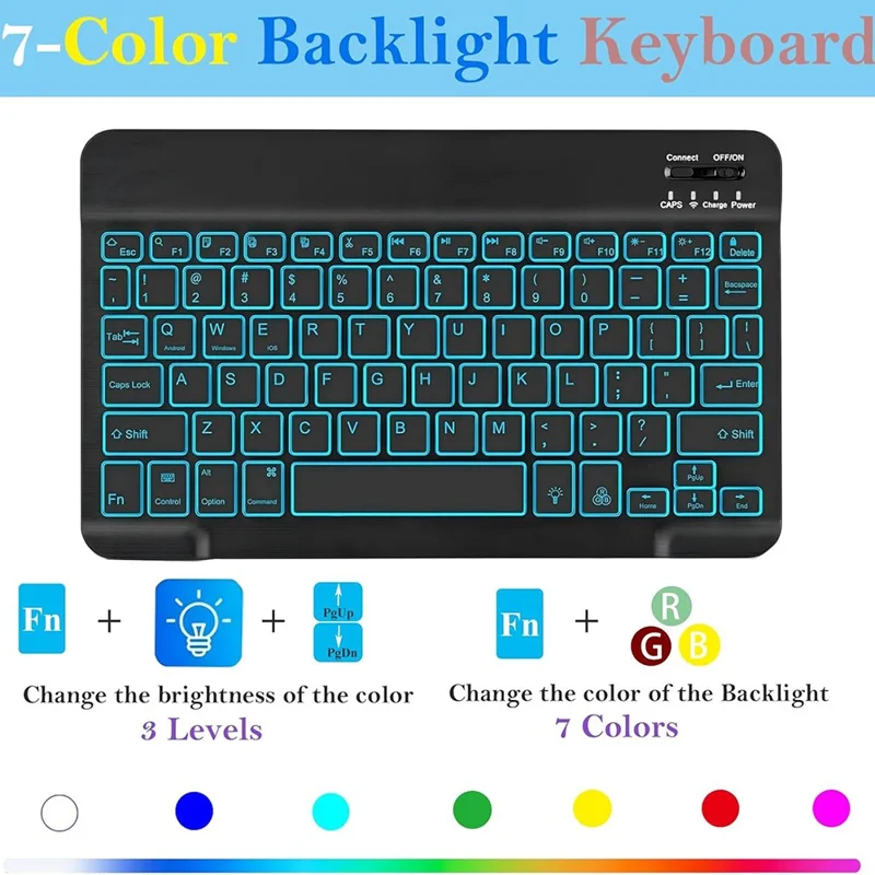 Bluetooth-compatible Keyboard for Lenovo Idea Tab / M11 / K11 (TB336FU / TB330FU) Detachable Keyboard Case with Mouse