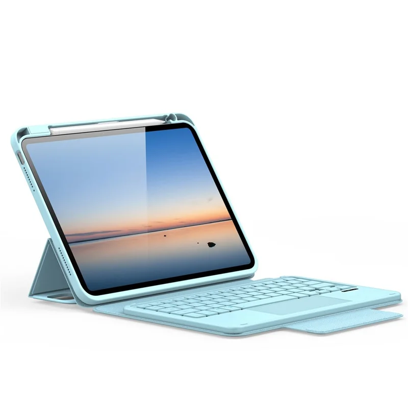 DUX DUCIS YK Series For iPad Pro 11 (2025) / (2024) Wireless Keyboard with Trackpad Detachable Bluetooth-compatible Keyboard Case - Blue