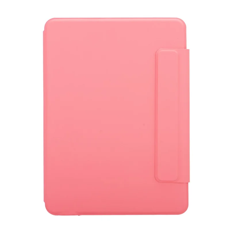 Teclado Bluetooth compatible con PU Leather Stand Cover para iPad (2025) / iPad 10.9 con soporte para lápiz - Rojo Sandía