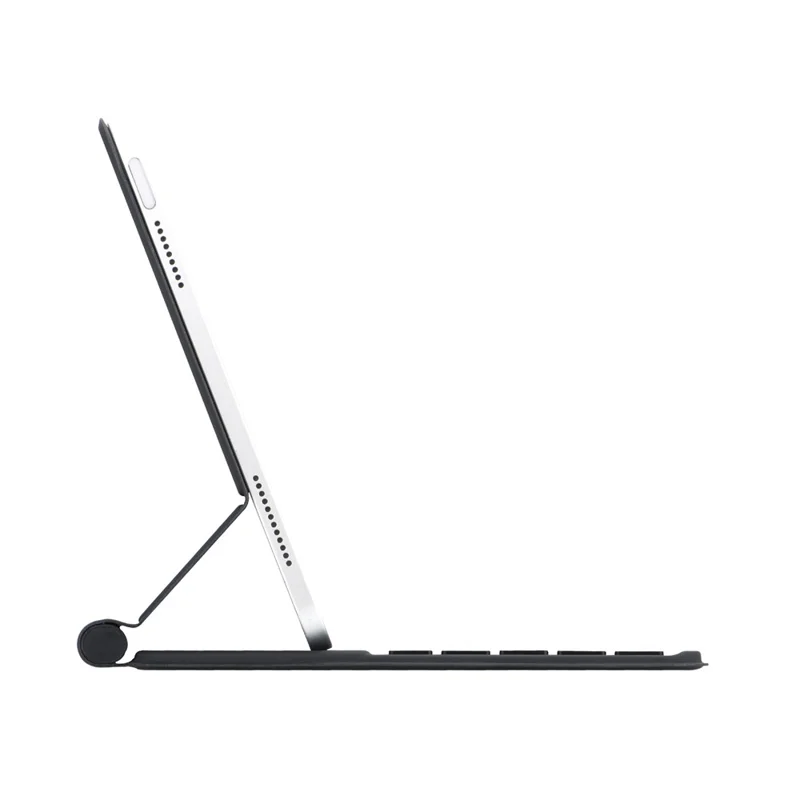 For iPad (2025) / iPad 10.9 (2022) Direct Connection Keyboard + Magnetic Leather Tablet Case - Black