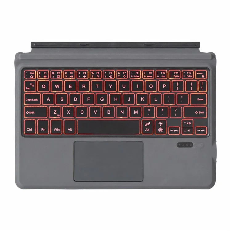 FT-1087D Bluetooth-compatible Keyboard Ultra-thin Backlit Keyboard for Microsoft Surface Go 1 / 2 / 3
