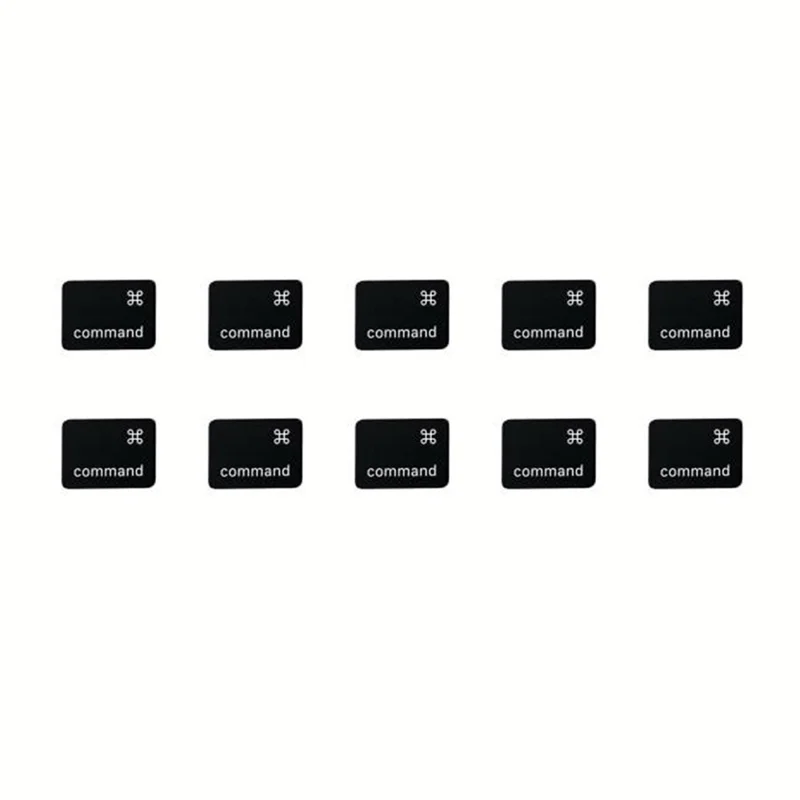 10 stk Tastekapper Symbol Command Venstre Tast (dansk layout) til Macbook Air 13 tommer (2020) A2179 / Macbook Pro 13 tommer (2020) A2289 Laptop Tastatur