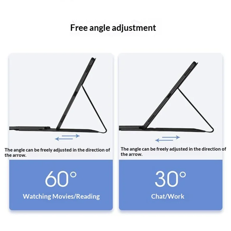 AH36-A para Huawei MatePad Pro Max 13.2 2026 Teclado desmontable compatible con Bluetooth con panel táctil + Funda de cuero - Negro