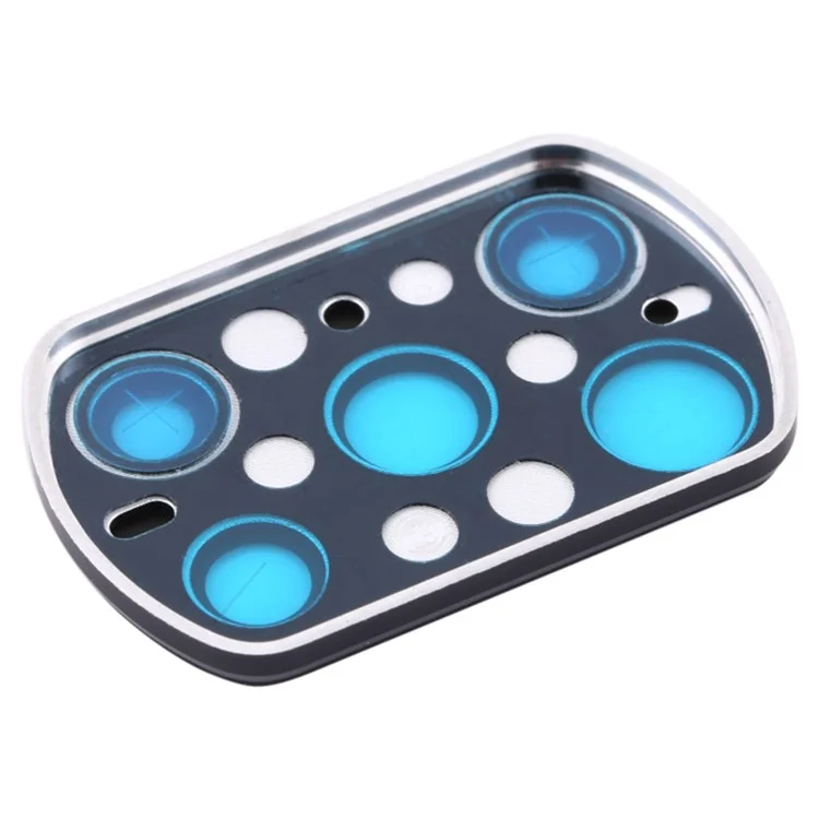 Cubierta del soporte de la lente de la cámara trasera con parte de vidrio (sin logotipo) para Xiaomi Poco X3 / X3 NFC / X3 Pro