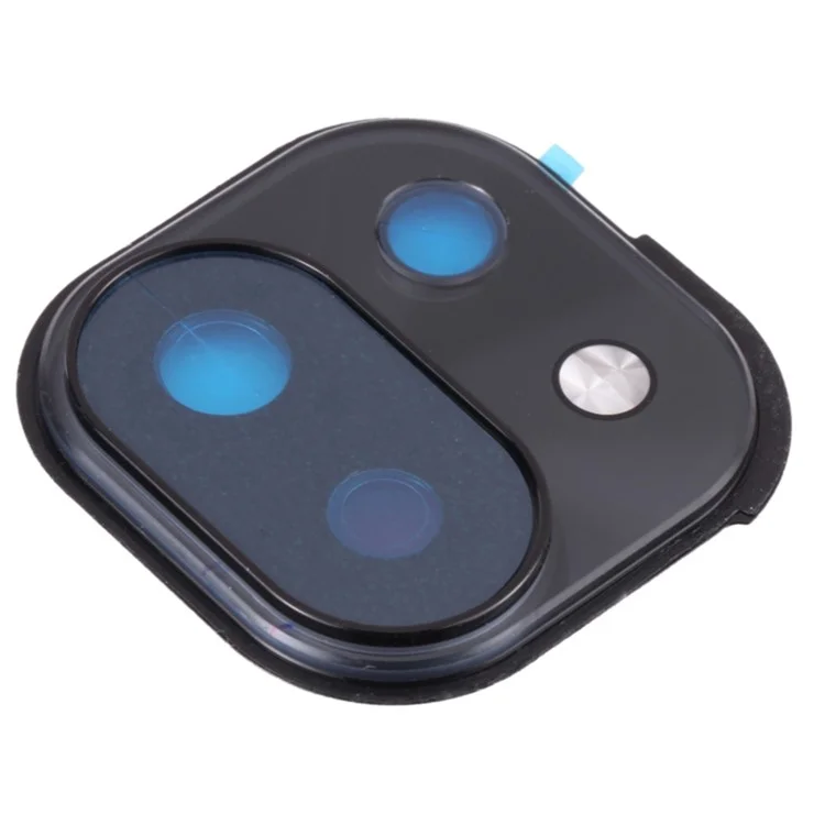 Pour Xiaomi Mi 11 Lite 4G OEM Back Camera Camers Cover Avec Partie de Verre (sans Logo) - le Noir