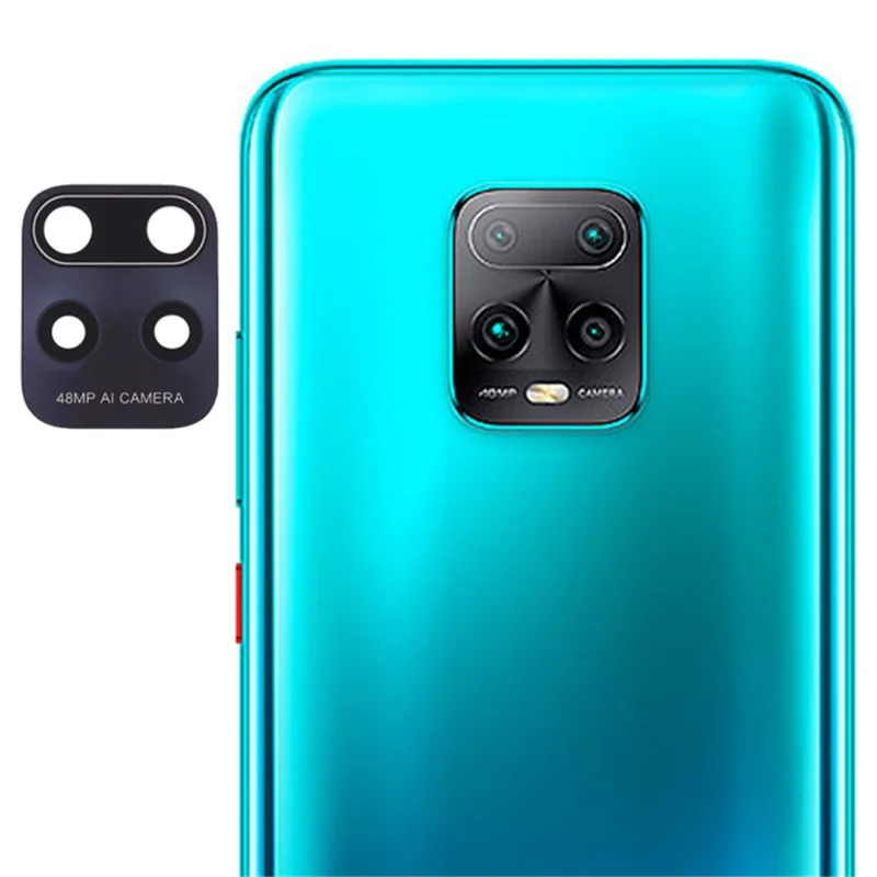 For Xiaomi Redmi 10X 5G/10X Pro 5G Rear Back Camera Lens Cover Replacement Part (without Logo)