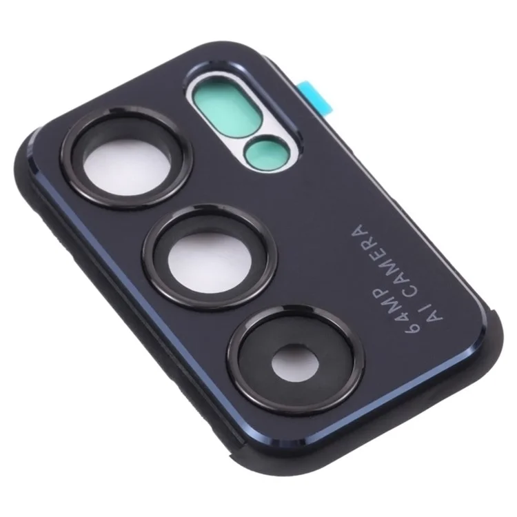 For Oppo Reno6 Pro 5G PEPM00, CPH2249 OEM Back Camera Lens Holder Cover with Glass Part (without Logo) - Black