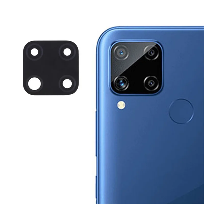 Udskiftning til bagsidekameraets linsebeskytter til Realme C15 (uden logo)
