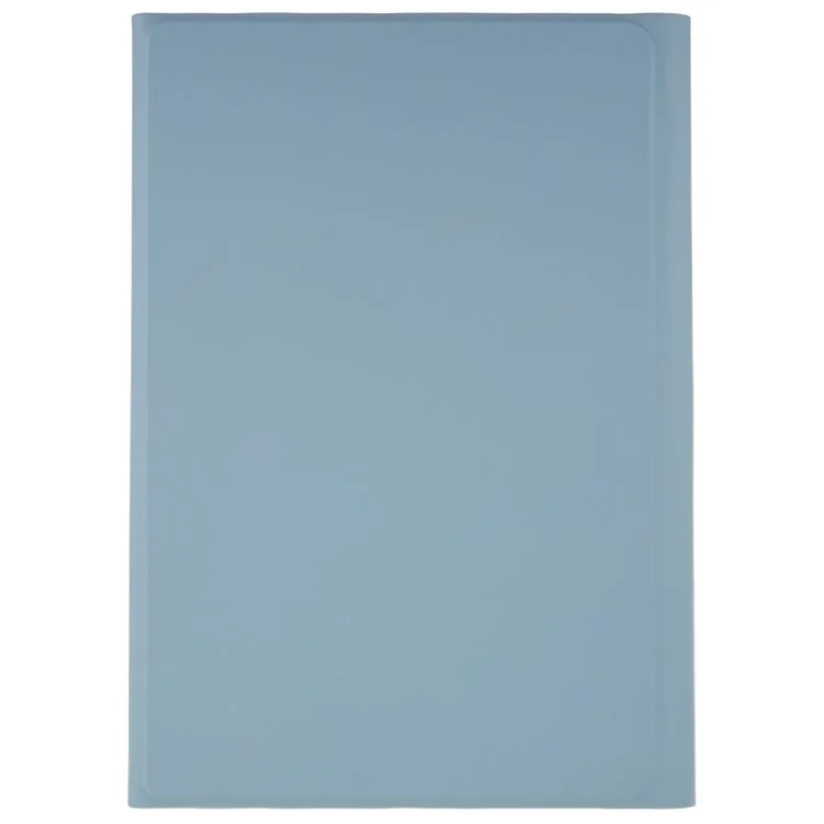 For Xiaomi Pad 5/5 Pro Square Cap Touchpad Wireless Bluetooth-compatible Keyboard + Stand Leather Tablet Case - Blue