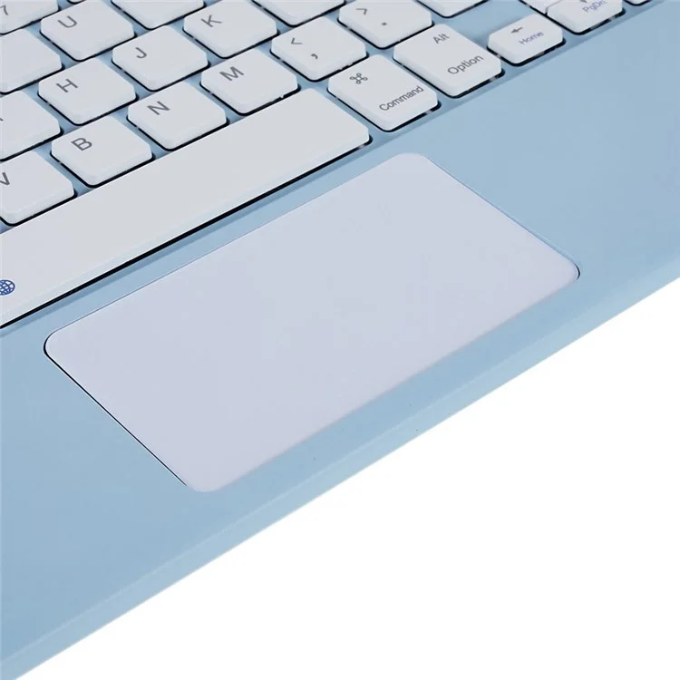 X7 10 Inch Ultrathin Bluetooth-compatible Keyboard Portable Magnetic Wireless Keyboard with TouchPad for Tablets Mobile Phones - Blue