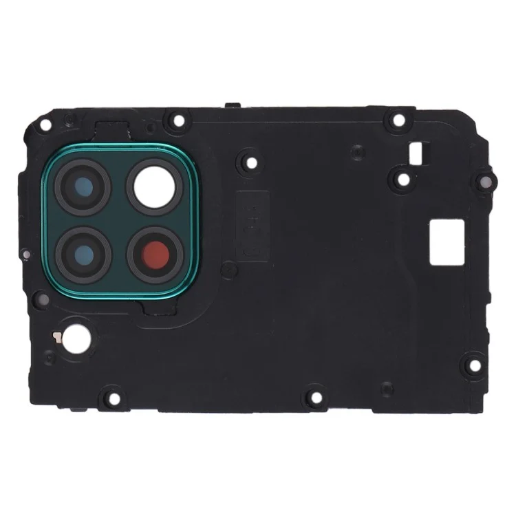 Para Huawei P40 Lite 4G OEM Cubierta de Placa Principal + Parte Del Anillo de Lente de la Cámara Parte Con Función NFC (sin Logotipo) - Verde